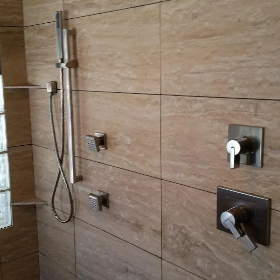 Shower fixture installation for Water Heater Replacement in The Colony